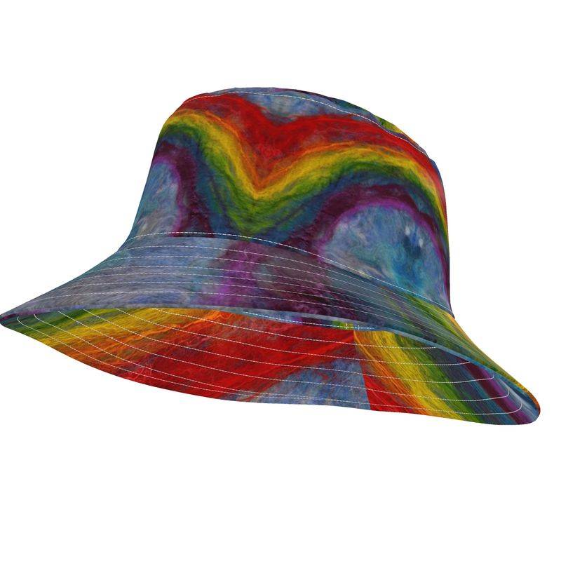 Bucket hat rainbow shop